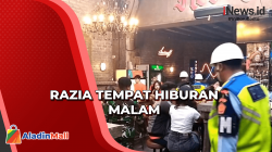 Sasar Anggota yang Keluyuran, Petugas Gabungan TNI-Polri Razia Tempat Hiburan Malam di Bandung<