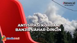 Erupsi Merapi Berlanjut, Warga Dilarang Beraktivitas di Sungai Krasak