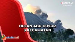 Kondisi Terkini Selo Boyolali, 3 Kecamatan Diguyur Hujan Abu