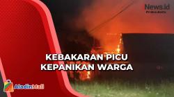  3 Rumah Terbakar Hebat di Kolaka, Api Pertama Muncul dari Ruang Tamu