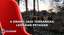 Polisi Tetapkan 4 Orang dan 1 DPO dalam Ledakan Petasan di Blitar