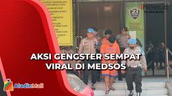 Beraksi Acungkan Sajam, 2 Anggota Gengster Sadis Ditangkap Polisi Sidoarjo