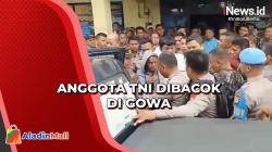 Anggota TNI Dibacok di Gowa, Pelaku Dievakuasi dari Amukan Rekan Korban