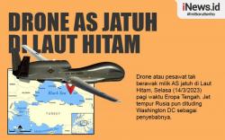 Infografis Drone AS Jatuh di Laut Hitam 