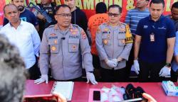 Kurir Narkoba Asal Makassar Dibekuk saat Transit di Ambon, Ratusan Gram Sabu Disita