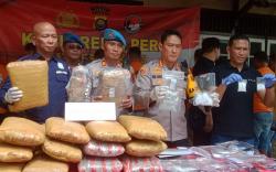 Polresta Jambi Tangkap 11 Pelaku Penyalahgunaan Narkoba, 6 di Antaranya Bandar Sabu