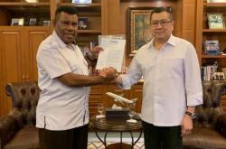 Hary Tanoe Tunjuk Letjen TNI (Purn) Ali H Bogra sebagai Ketua FFI Provinsi Papua Barat Daya