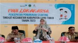 Tahun 2023, Luwu Timur Targetkan Stunting Turun di Angka 14,6 Persen<