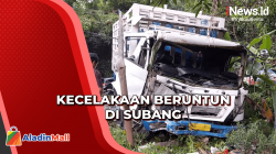Kecelakaan Beruntun di Subang, Satu Pengendara Motor Tewas<