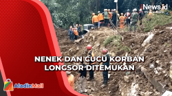 Tertimbun Longsor di Bogor, Jasad Nenek dan Cucu Ditemukan Berpelukan