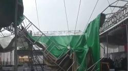 Disapu Angin Kencang, Tenda Kejuaraan Pencak Silat di Pemalang Porak Poranda