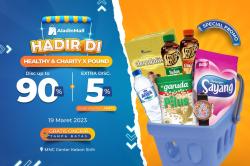 Jangan Ketinggalan Berburu Diskon hingga 90% di Booth AladinMall MNC Centre, Bisa Sekalian Beramal, Lho!