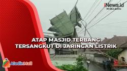 Puting Beliung Terjang Temanggung, Terbangkan Atap Masjid