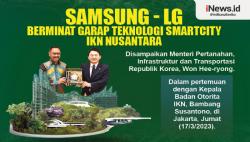 Infografis Samsung-LG Berminat Garap Teknologi Smartcity IKN Nusantara