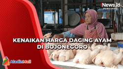 Banyak Hajatan Jelang Ramadan, Harga Daging Ayam di Bojonegoro Naik