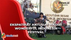 Pertunjukan Budaya Indonesia di KBRI Abu Dhabi, Begini Kemeriahannya