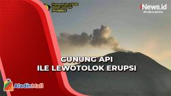 Gunung Api Ile Lewotolok 4 Kali Erupsi, Warga Diimbau Waspada