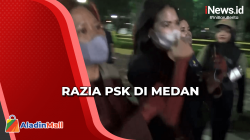 Razia PSK di Medan Diwarnai Aksi Kejar-kejaran