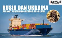 Infografis Rusia dan Ukraina Sepakat Perpanjang Ekspor Biji-bijian