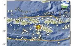 Gempa Bumi Terkini Berkekuatan Magnitudo 4,5 Guncang Tambolaka NTT