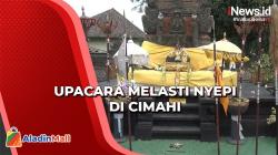 Jelang Hari Raya Nyepi, Umat Hindu di Cimahi Gelar Upacara Melasti