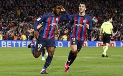 Dramatis! Barcelona Taklukkan Real Madrid, Franck Kessie Pahlawan