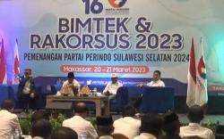DPW Partai Perindo Sulsel Gelar Bimtek dan Rakorsus, Diikuti 23 Anggota DPRD