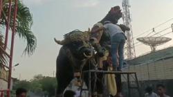 Buat Ogoh-Ogoh untuk Hari Raya Nyepi, Warga Mataram Bisa Habiskan Dana Rp12 Juta