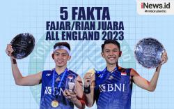 Infografis 5 Fakta Fajar/Rian Juara All England 2023