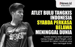 Infografis Atlet Bulu Tangkis Indonesia Syabda Perkasa Belawa Meninggal Dunia