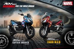 Honda Luncurkan ADV 160 Edisi Captain America dan Iron Man, Begini Penampakannya