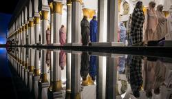 Foto-Foto Salat Tarawih di Masjid Raya Sheikh Zayed Solo