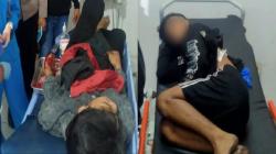 Sukabumi Geger, 2 Pemuda Terkapar Dibacok Geng Motor di Jalan Pondok Halimun