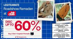 2 Hari Lagi, Kunjungi Booth Legiteamate di JakCloth! Ada Diskon s.d 60% + Hadiah Menarik