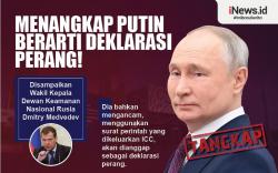 Infografis Menangkap Putin Berarti Deklarasi Perang!