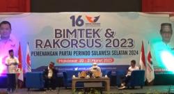 Bimtek Perindo di Makassar, Heri Budianto Dorong Semua DPD Kejar Target Double Digit