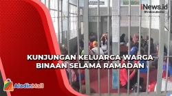 Lapas Narkotika Bandar Lampung Izinkan Warga Binaan Terima Kunjungan Keluarga