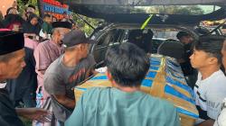 Jenazah Tukang Ojek Korban Penembakan KKB Dipulangkan ke Sulsel