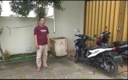 Aksi Curanmor di Kenten Terekam CCTV, Pelaku Sempat Bunyikan Klakson 