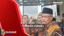 Tolak Timnas Israel U-20, Said Aqil Siradj Kutip Ayat di Al-Quran
