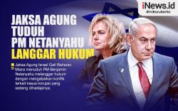 Infografis Jaksa Agung Tuduh PM Netanyahu Langgar Hukum