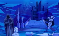 Sejarah Kota Atlantis yang Penuh Misteri, Kini Hilang bak Ditelan Bumi