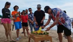 Vision+ Tumpengan di Pantai Kuta, Syukuran Mulai Produksi Original TV Movies di Bali