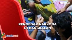 Sedang Tidur Siang, Pengedar Narkoba Digerebek Polisi di Bangkalan