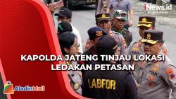 Tinjau Lokasi Ledakan Petasan di Magelang, Kapolda Jateng: Ancaman Hukumannya Berat