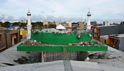 Penampakan Kubah Masjid Roboh, Struktur Bangunan Lapuk