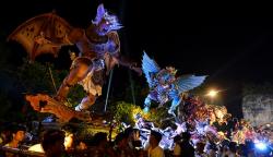 Penampakan Ogoh-Ogoh Karya Seniman Bali yang Bikin Melongo