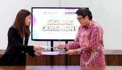 Kerja Sama Vision+ dan MyRepublic Hadirkan Harga Spesial