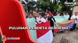 Puluhan Pendeta GPdI Berdemo dan Nyaris Baku Hantam di Tanjung Priok
