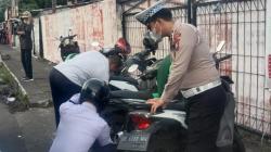 Polresta Manado Tindak Tegas Parkir Liar di Bahu Jalan